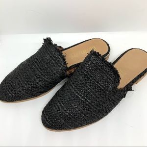 NEW Mi.iM Black Mules / Slides Size 8.5